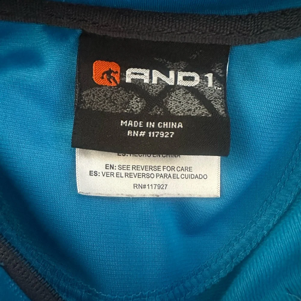 AND1 Men's Blue Lightweight Jacket